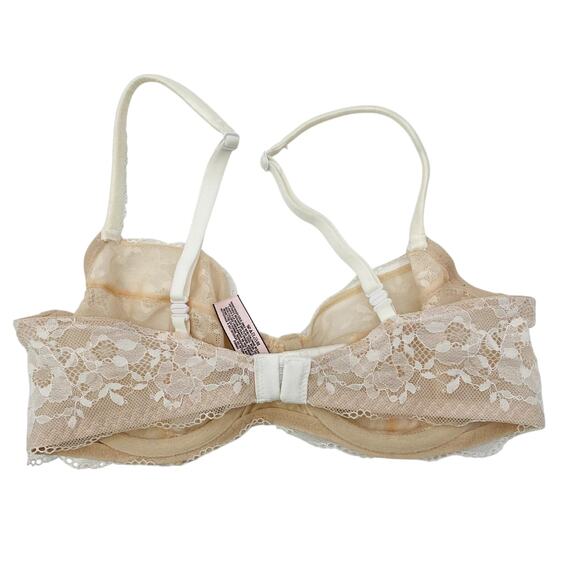 Victoria's Secret white Lace Unlined bra - Picture 3 of 4